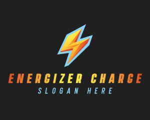 Electric Thunder Charge logo design