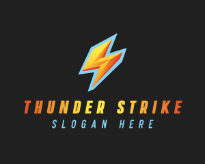 Electric Thunder Charge logo design