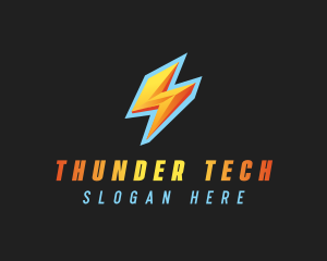 Electric Thunder Charge logo design