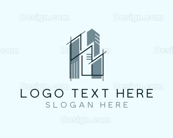 Building Engineer Construction Logo