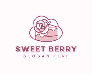 Sweet Rose Cake logo design