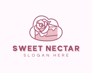 Sweet Rose Cake logo design