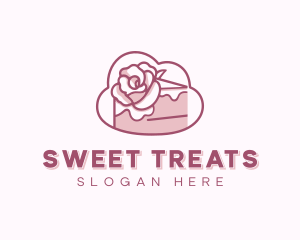 Sweet Rose Cake logo design