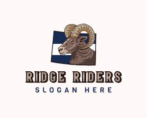 Colorado Bighorn Sheep logo design