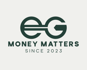 Wrench Letter EG Monogram logo