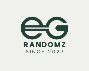 Wrench Letter EG Monogram logo