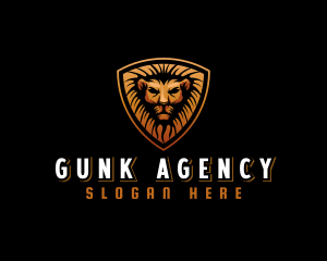 Lion Shield Agency logo design