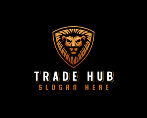 Lion Shield Agency logo design