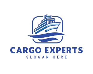 Shipping Cargo Vessel logo