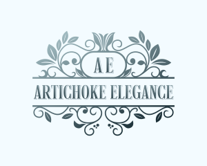 Elegant Floral Salon logo design