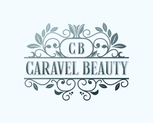 Elegant Floral Salon logo design