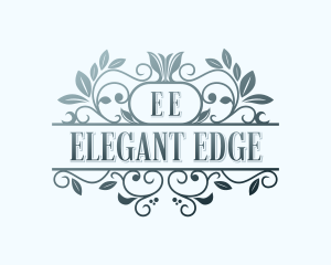 Elegant Floral Salon logo design