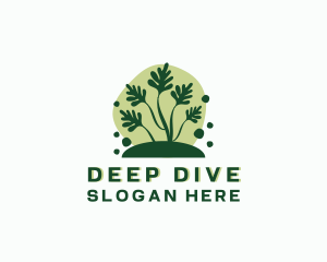 Underwater Sea Plant logo design