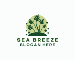 Underwater Sea Plant logo design