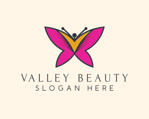 Butterfly Beauty Salon  logo design