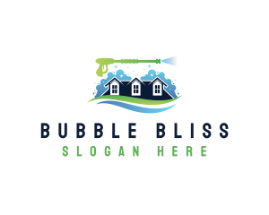 Housekeeping Clean Bubble logo