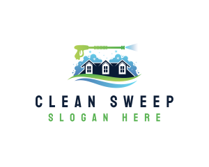 Housekeeping Clean Bubble logo