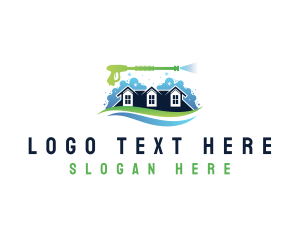 Clean - Housekeeping Clean Bubble logo design