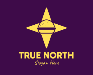 Star Burger Sandwich logo design