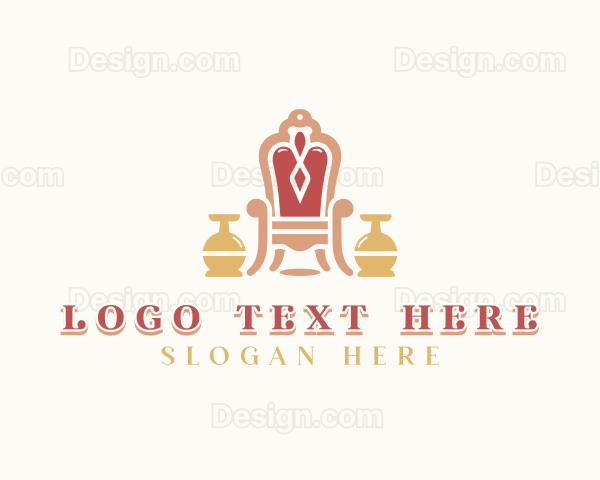 Chair Furniture Upholstery Logo