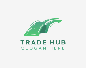 Money Exchange Trade Currency logo design