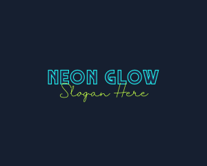 Neon Light Wordmark logo