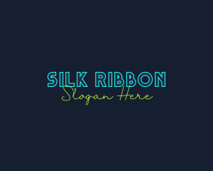 Neon Light Wordmark logo design