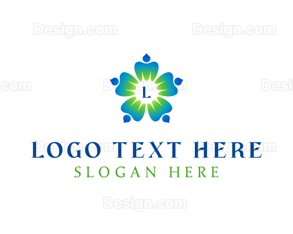 Wellness Flower Petals Logo