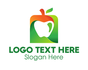 App - Gradient Apple App logo design