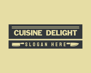 Kitchen Knives Culinary logo design