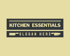 Kitchen Knives Culinary logo design