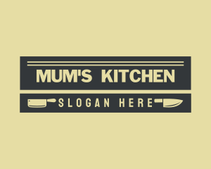 Kitchen Knives Culinary logo design