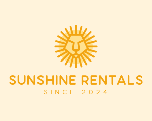Yellow Sun Lion logo