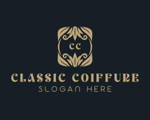 Classic Floral Ornament  logo design