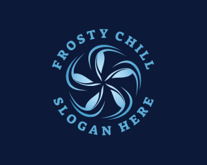 Cold Temperature Fan logo design