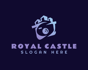 Photographer Lens Castle logo design