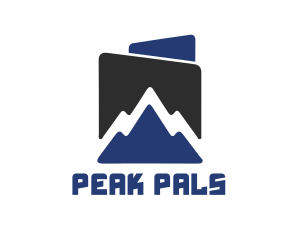 Blue Mountain Peak logo design