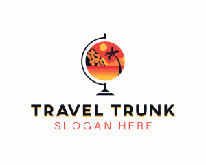 Travel Beach Resort  logo design