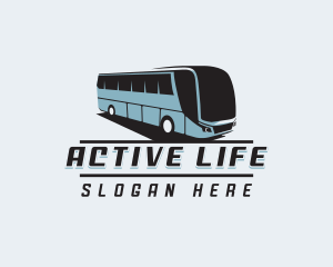 Bus Tourist Shuttle Logo