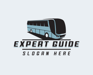 Bus Tourist Shuttle logo design