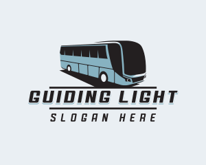 Bus Tourist Shuttle logo design