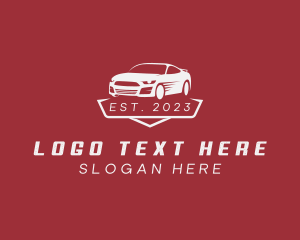 Car - Sports Car Transportation logo design