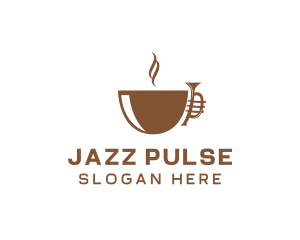 Music Jazz Cafe Cup logo