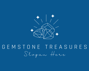 Sparkling Precious Stones logo design