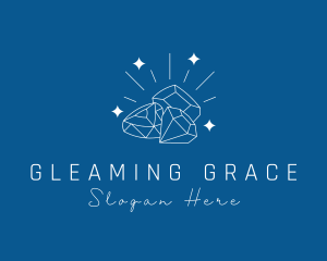 Sparkling Precious Stones logo design