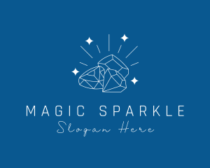 Sparkling Precious Stones logo design