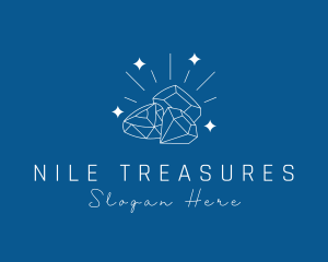 Sparkling Precious Stones logo design