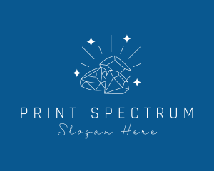 Sparkling Precious Stones logo design