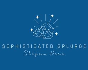 Sparkling Precious Stones logo design