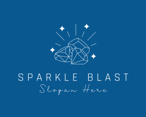 Sparkling Precious Stones logo design